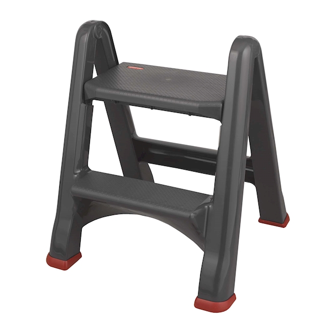 Safety step PP anthracite / red